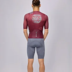 Maglia Pissei Thunder - Bordeaux