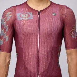 Maglia Pissei Thunder - Bordeaux