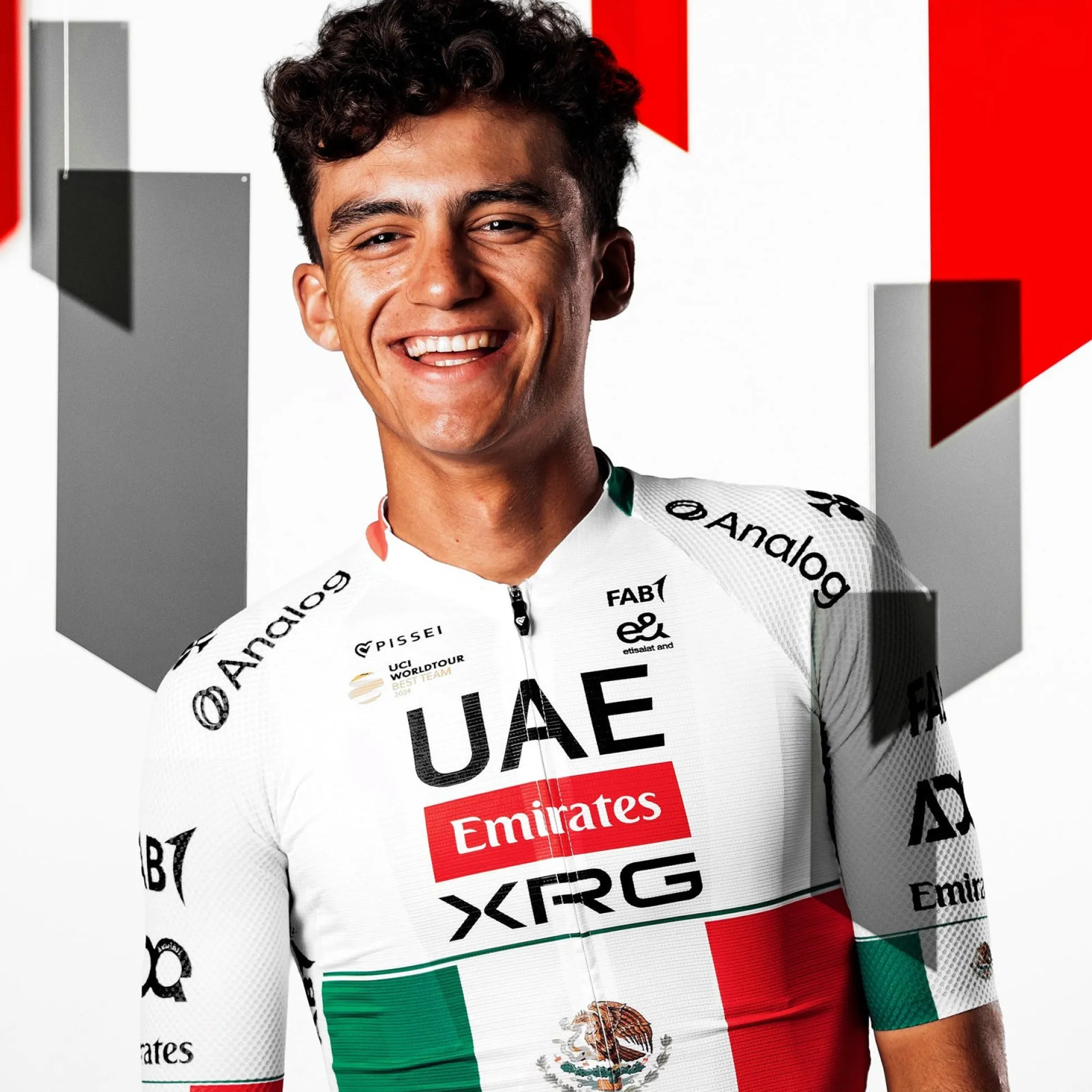 Maglia Pissei UAE Team Emirates - XRG 2026 - Campione Messico