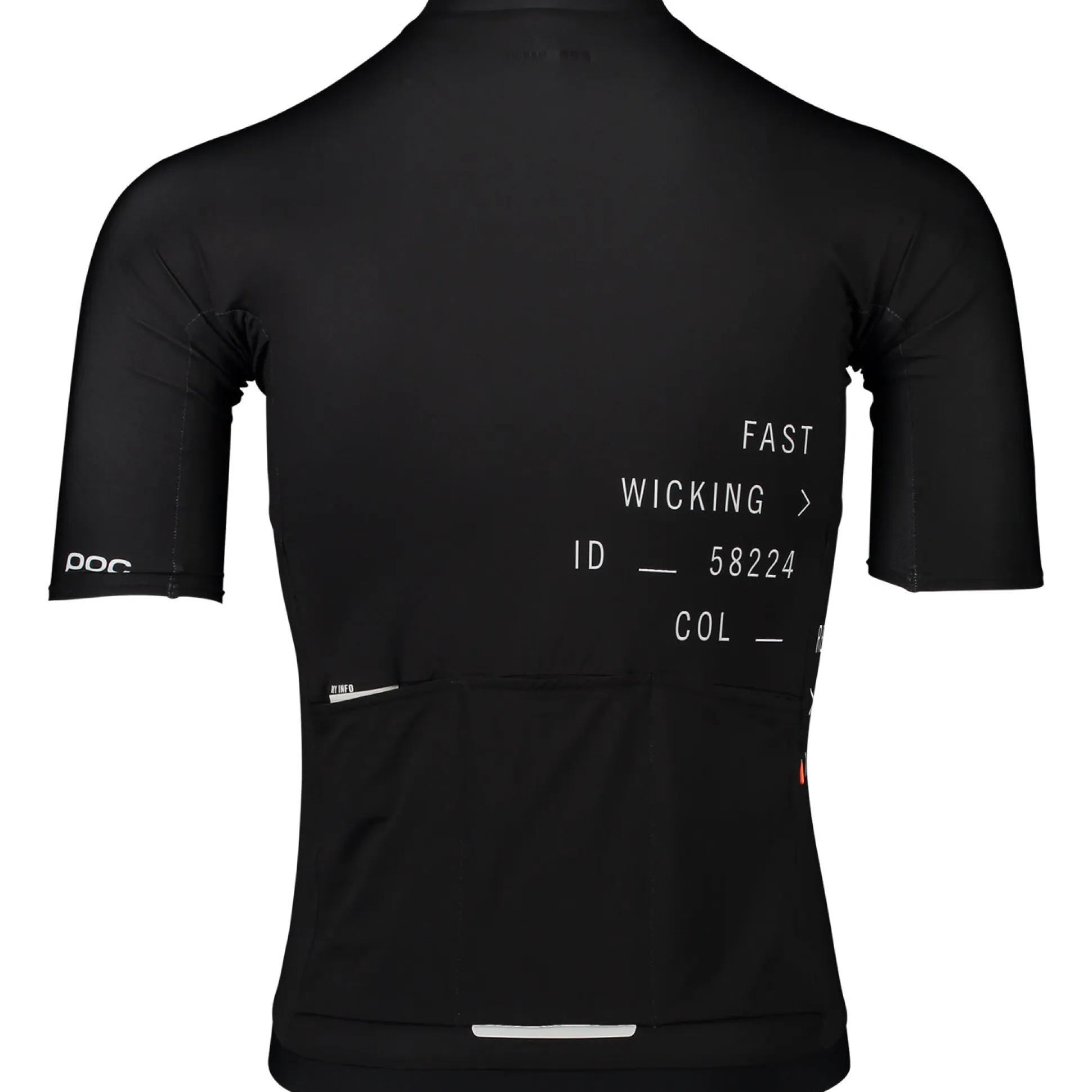 Maglia Poc Pristine Print - Nero