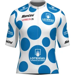 Maglia Pois Santini Vuelta Espana 2026