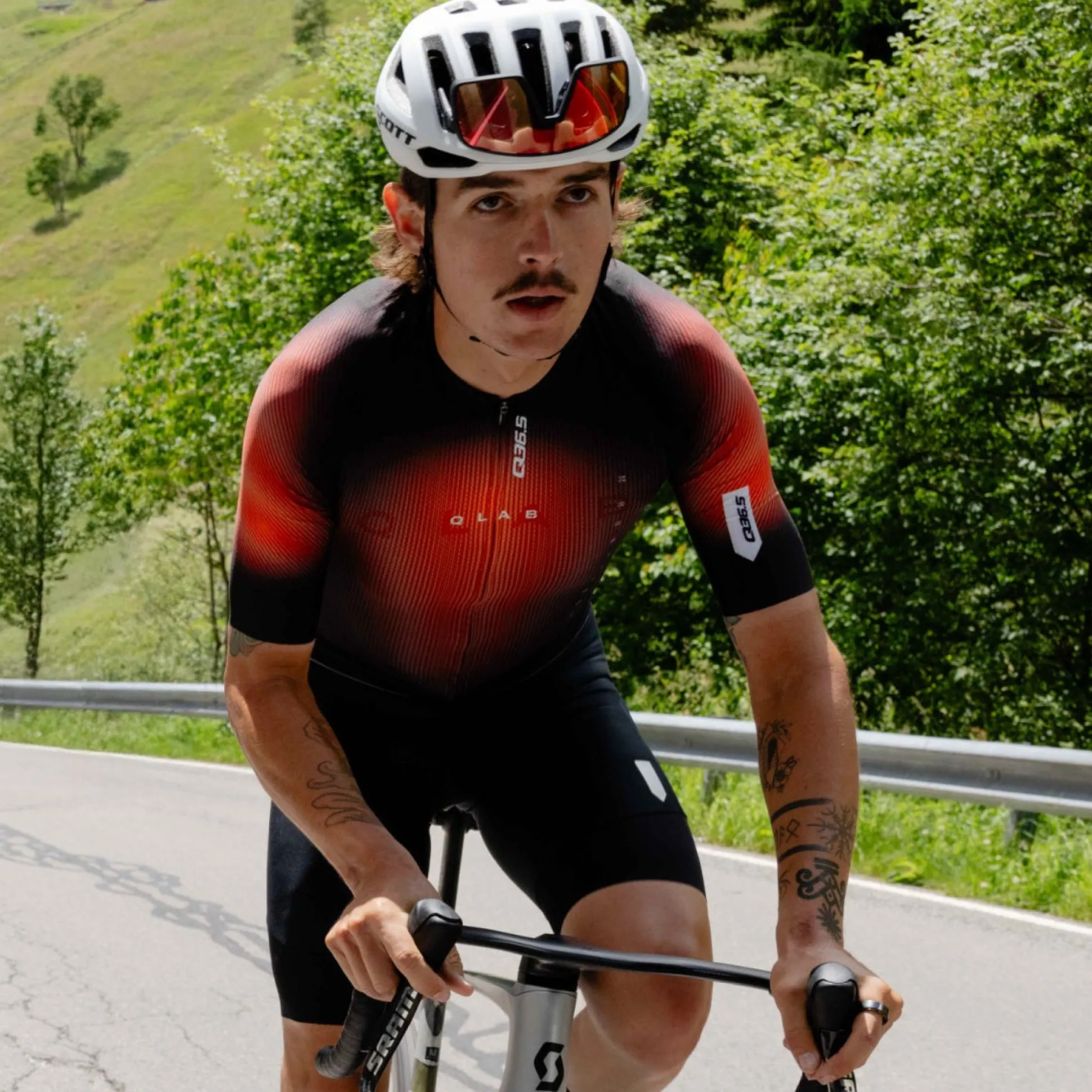 Maglia Q36.5 Gregarius Clima QLAB - Rosso