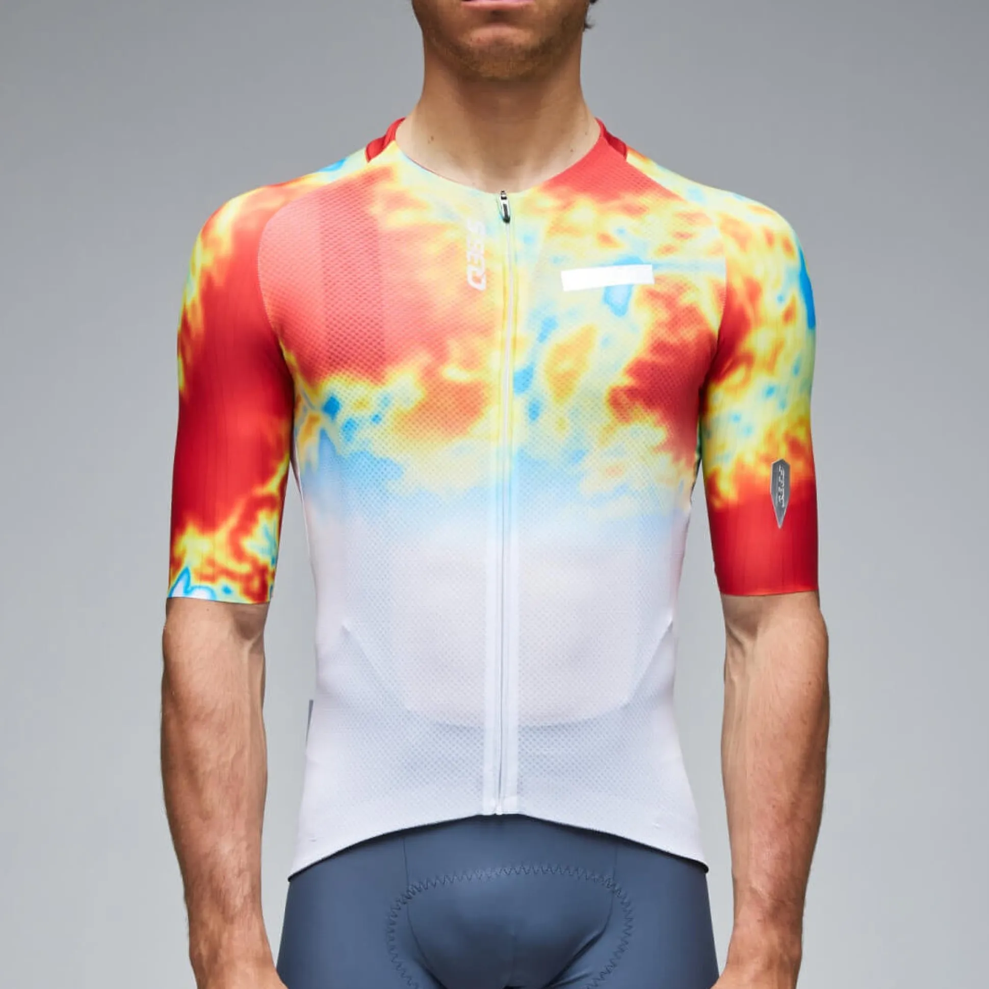 Maglia Q36.5 Gregarius Clima Weathermap - Bianco