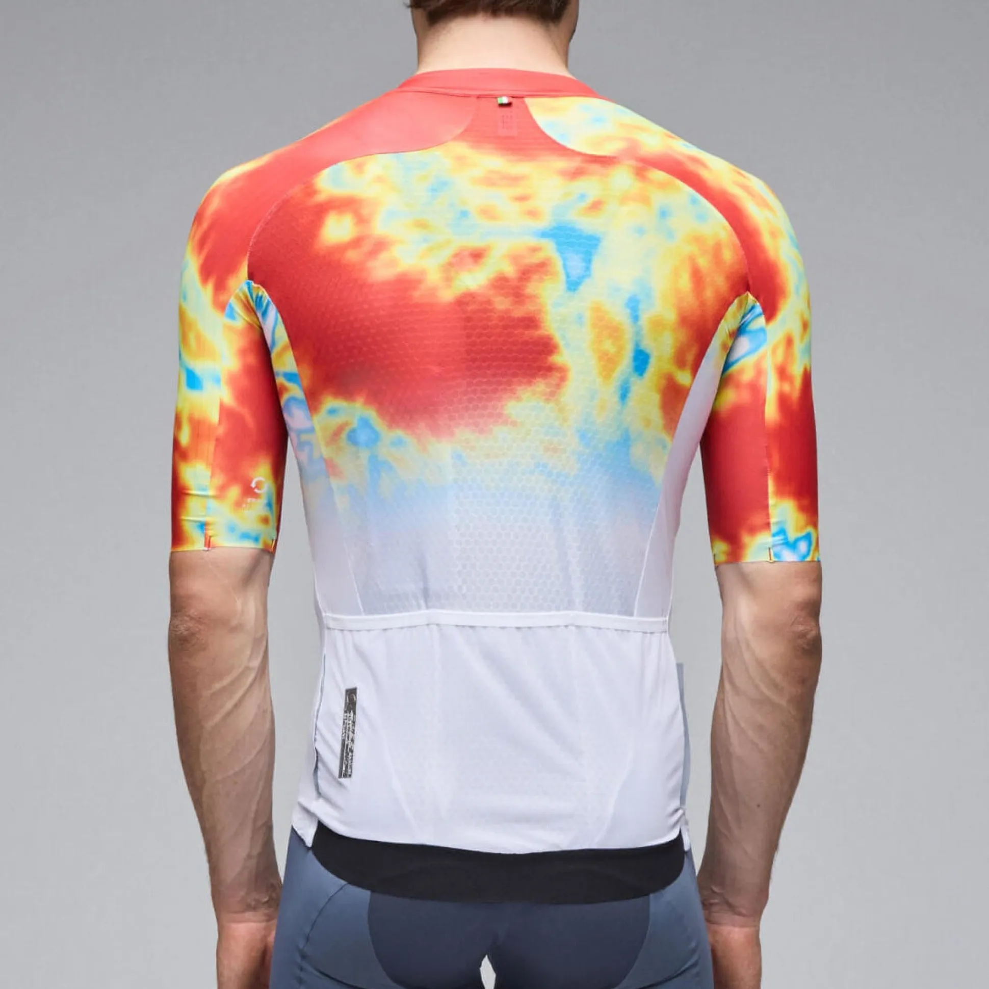 Maglia Q36.5 Gregarius Clima Weathermap - Bianco