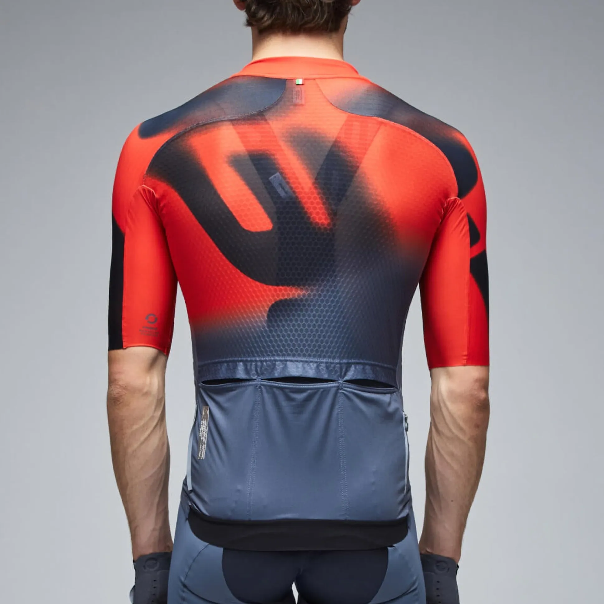 Maglia Q36.5 Gregarius Pro Big Logo - Rosso