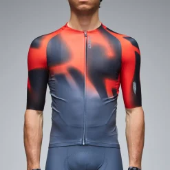 Maglia Q36.5 Gregarius Pro Big Logo - Rosso