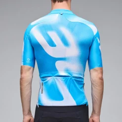Maglia Q36.5 Gregarius Pro Big Logo - Azzurro