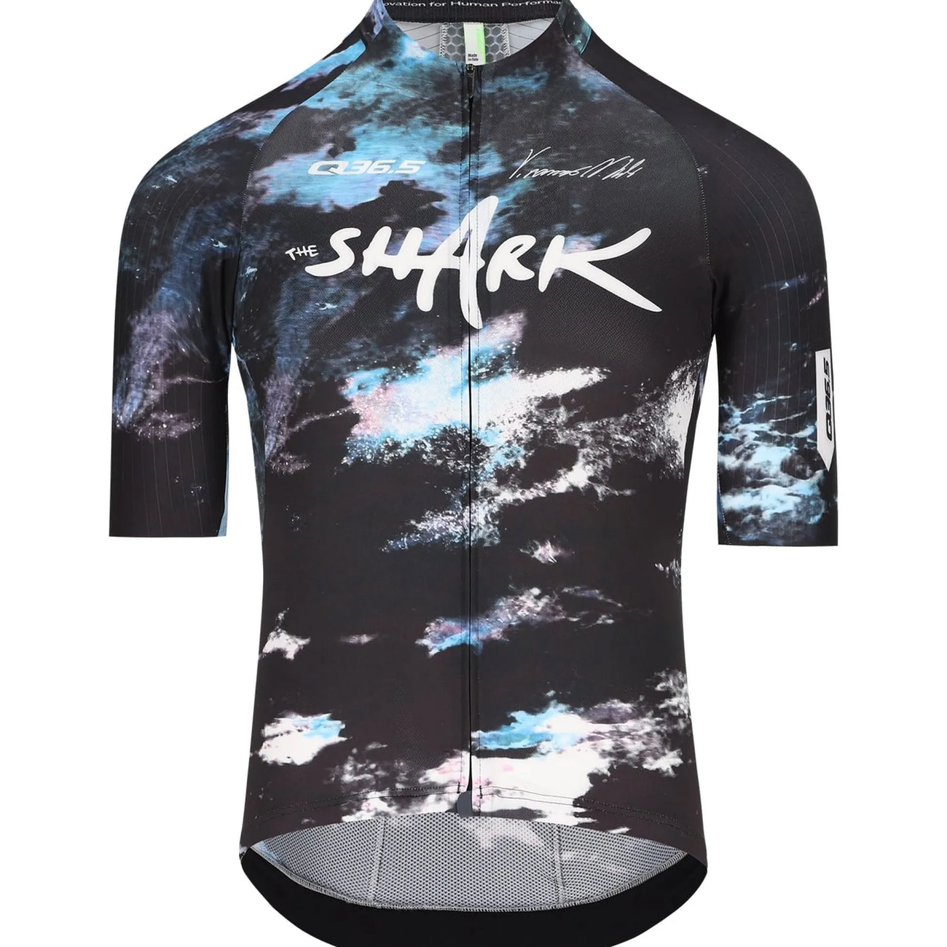 Maglia Q36.5 Gregarius Pro Nibali - Ocean