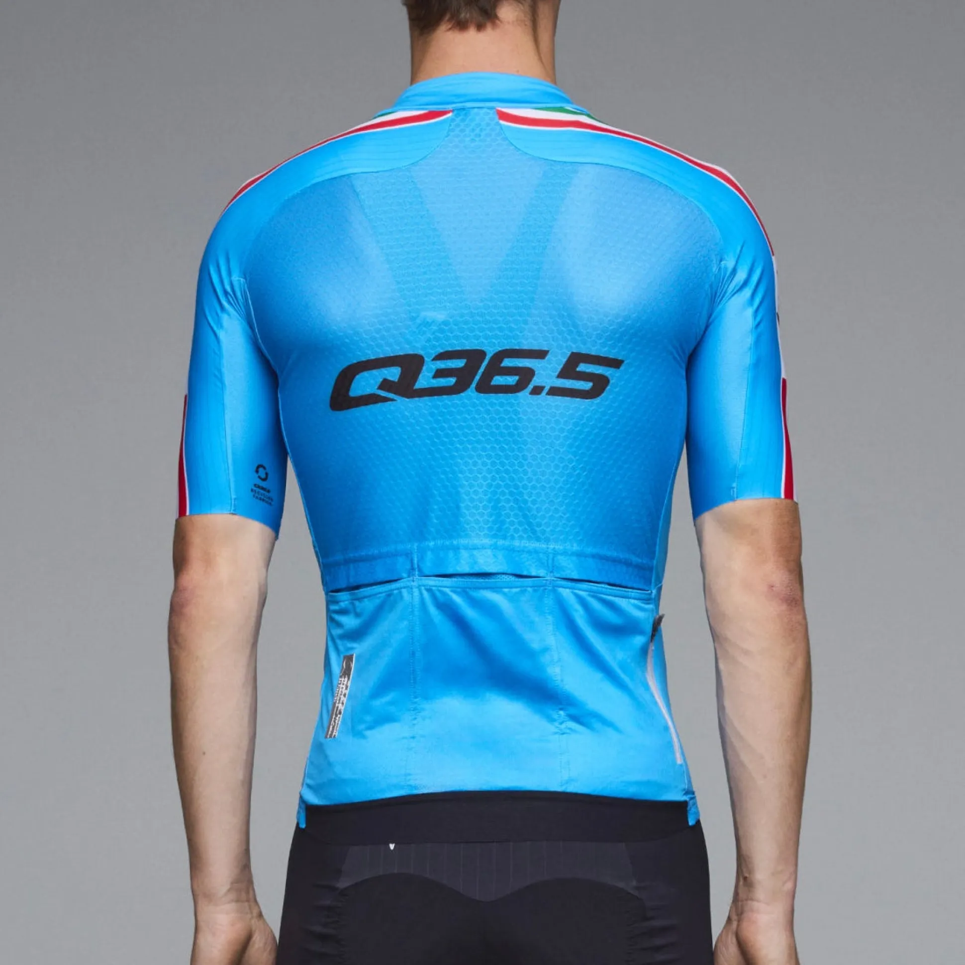 Maglia Q36.5 Gregarius Pro Nibali Racing - Azzurro