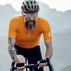 Maglia Q36.5 Pinstripe Pro - Arancio