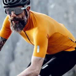 Maglia Q36.5 Pinstripe Pro - Arancio