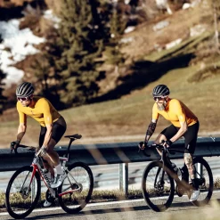 Maglia Q36.5 Pinstripe Pro - Arancio