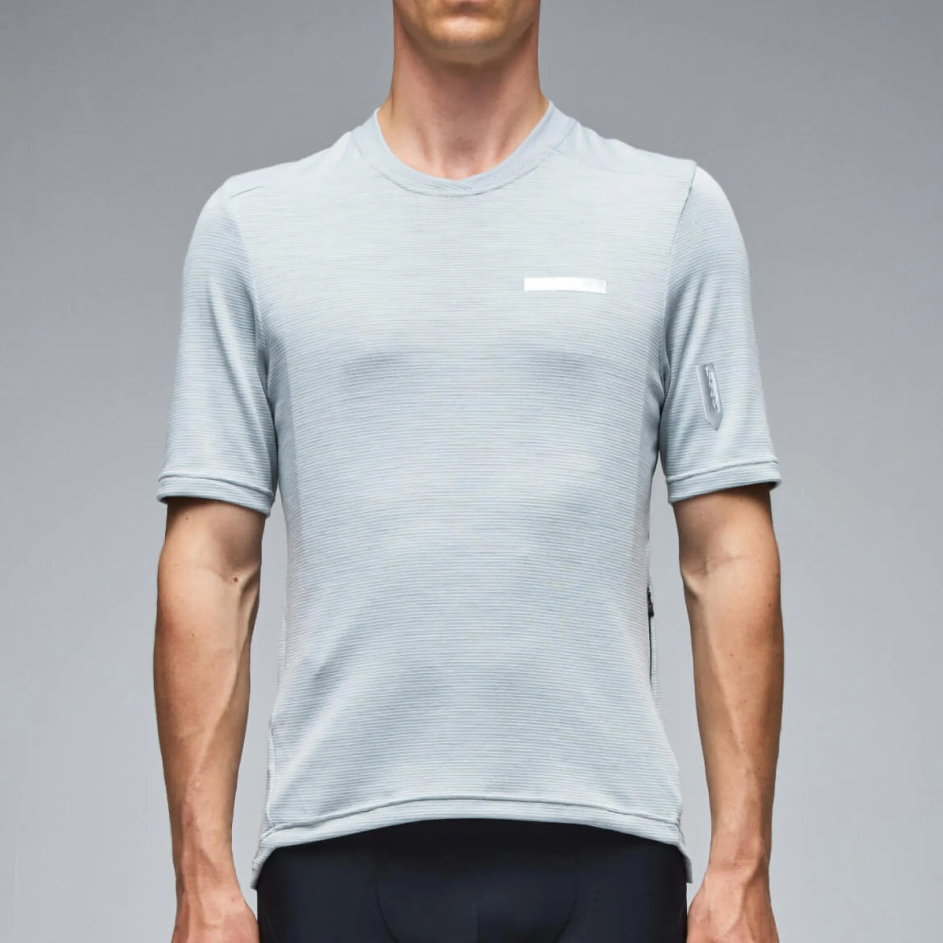 Maglia Q36.5 Tech-shirt Adventure - Grigio chiaro