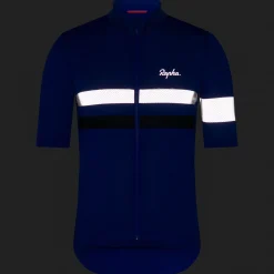 Maglia Rapha Brevet Lightweight - Blu