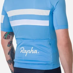 Maglia Rapha Brevet Lightweight - Azzurro