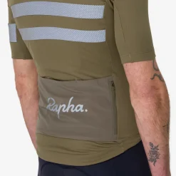 Maglia Rapha Brevet - Verde