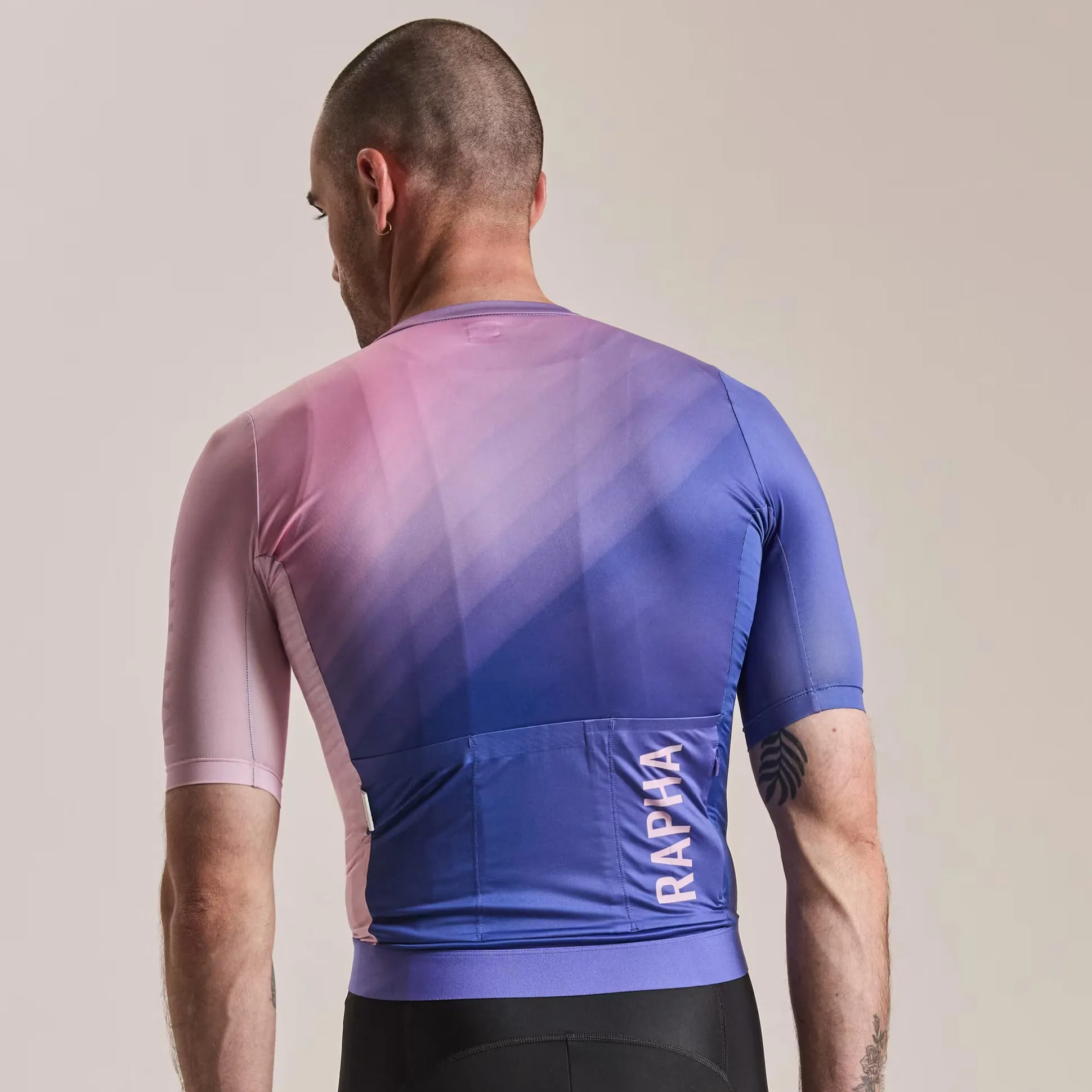 Maglia Rapha Pro Team Training 3 Surface Print - Blu