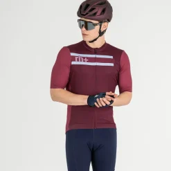 Maglia Rh+ Pacer - Bordeaux
