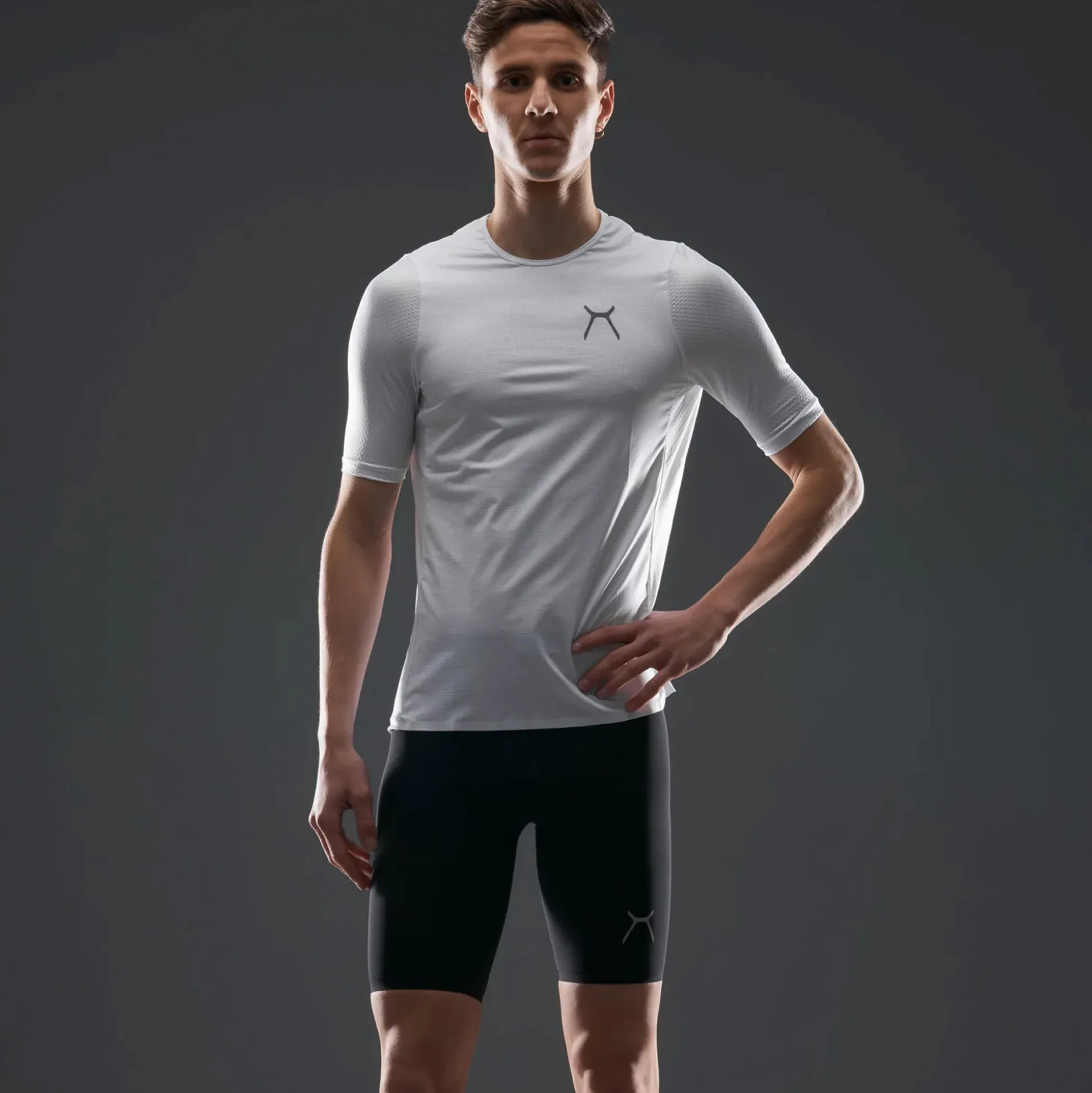 Maglia running Hardskin Formulae - Bianco