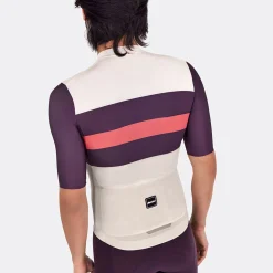 Maglia Santini Bengal - Bordeaux