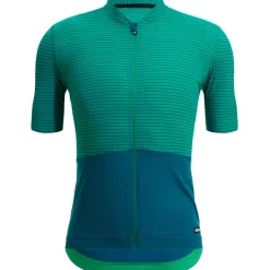 Maglia Santini Color Riga - Verde