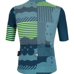 Maglia Santini Delta Optic - Verde