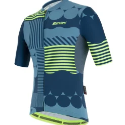Maglia Santini Delta Optic - Verde