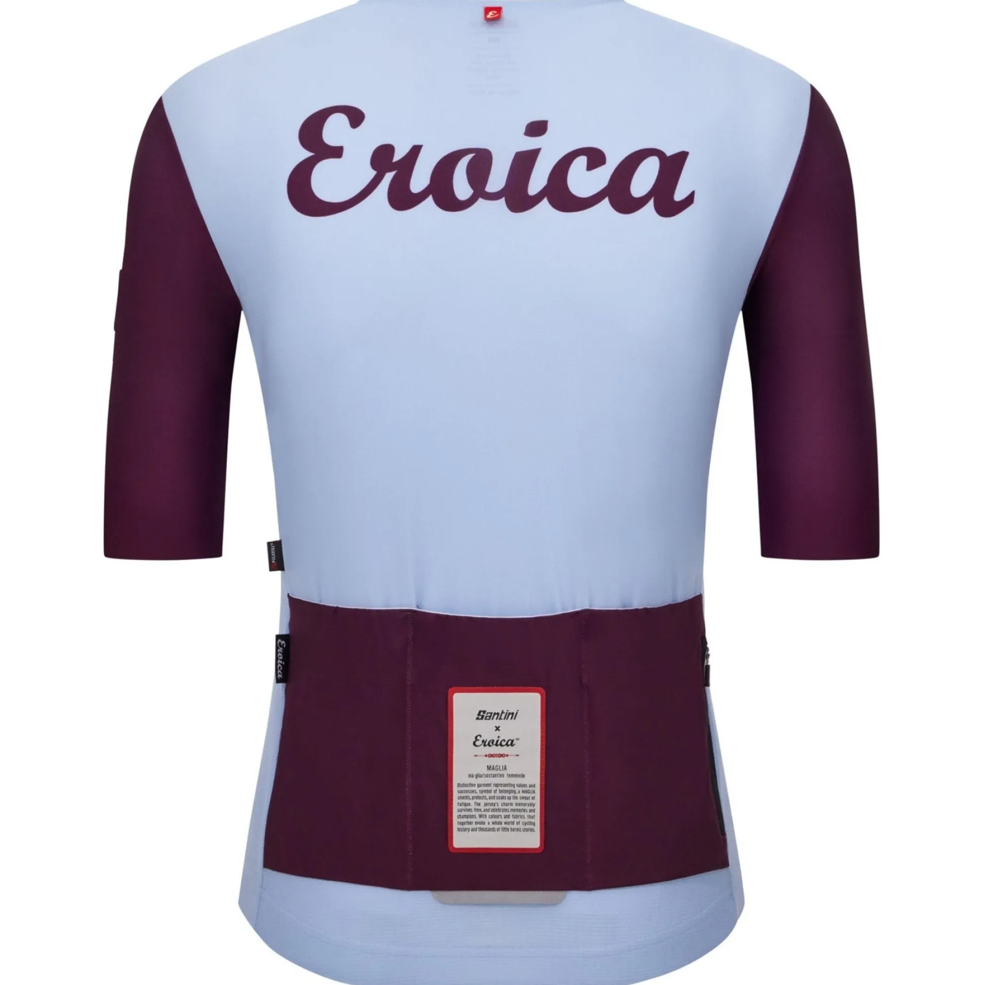 Maglia Santini Eroica Borgo - Azzurro