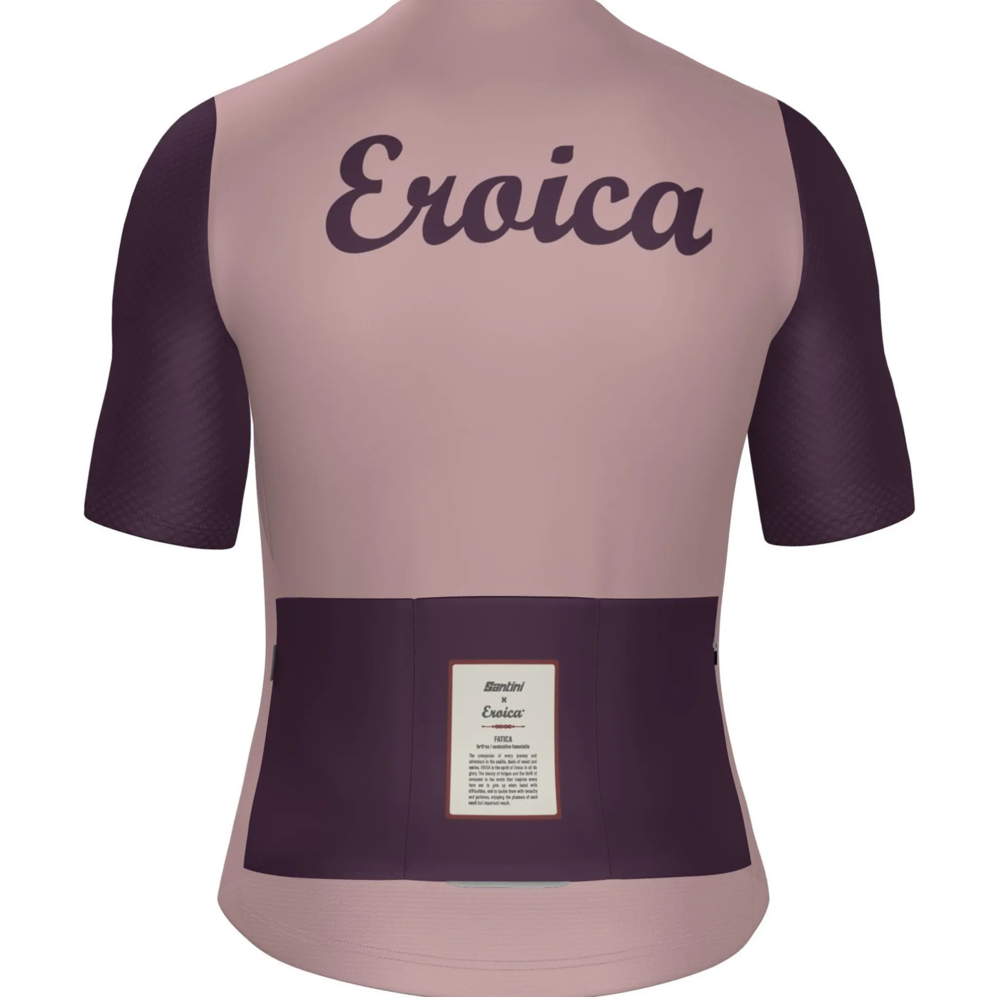 Maglia Santini Eroica Borgo - Rosa