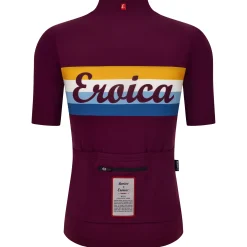 Maglia Santini Eroica Timo - Bordeaux