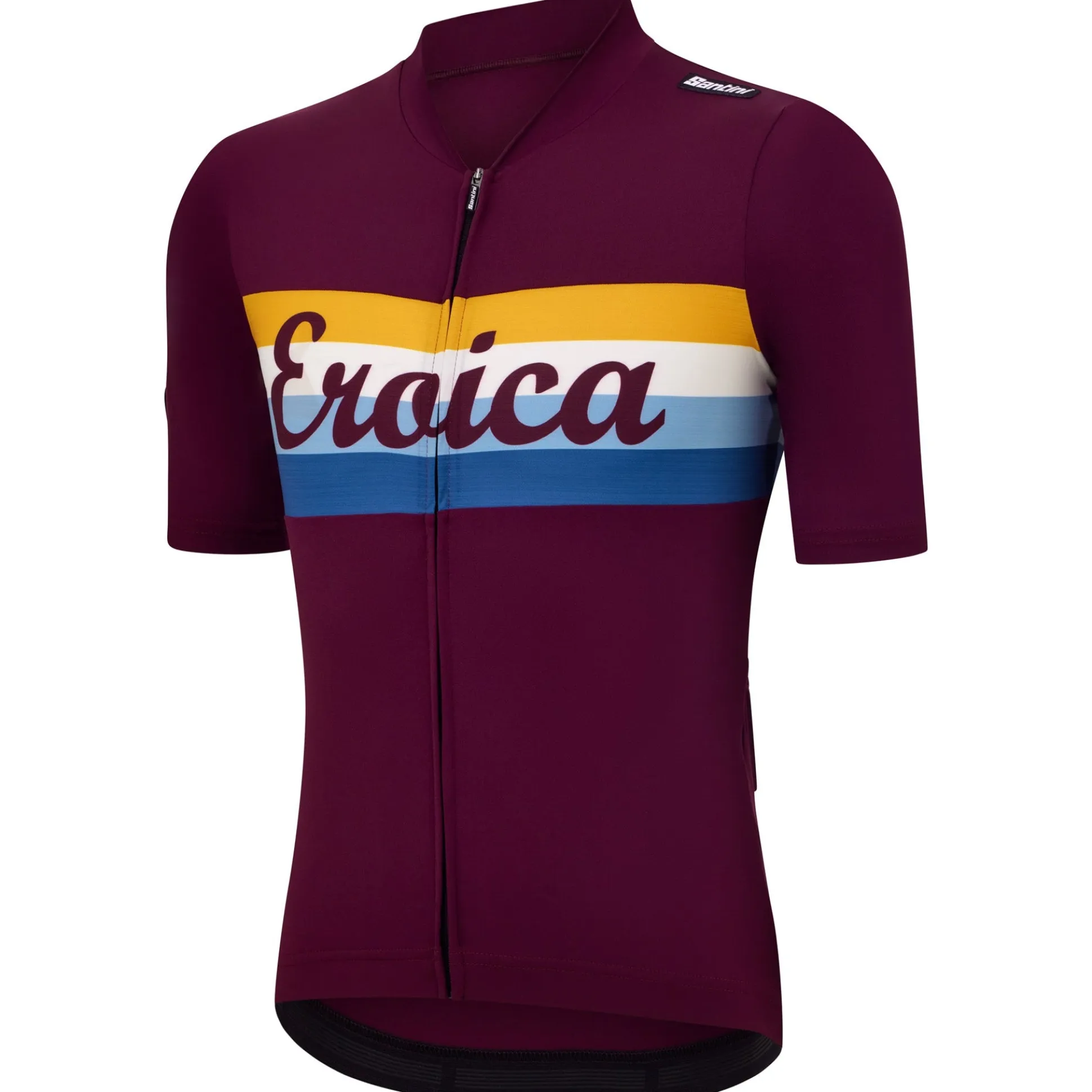 Maglia Santini Eroica Timo - Bordeaux
