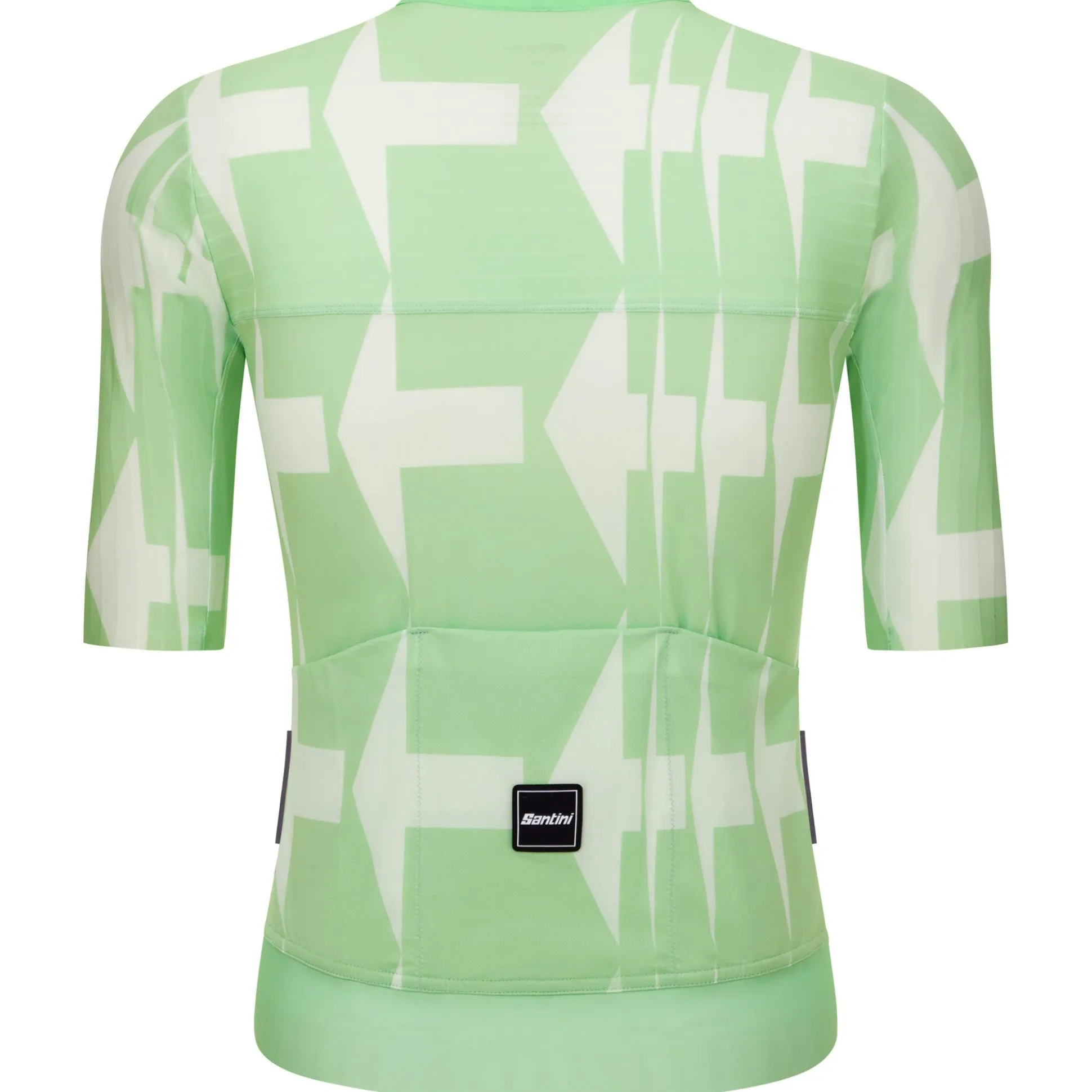Maglia Santini Mads Pedersen Momentum Series - Verde bianco
