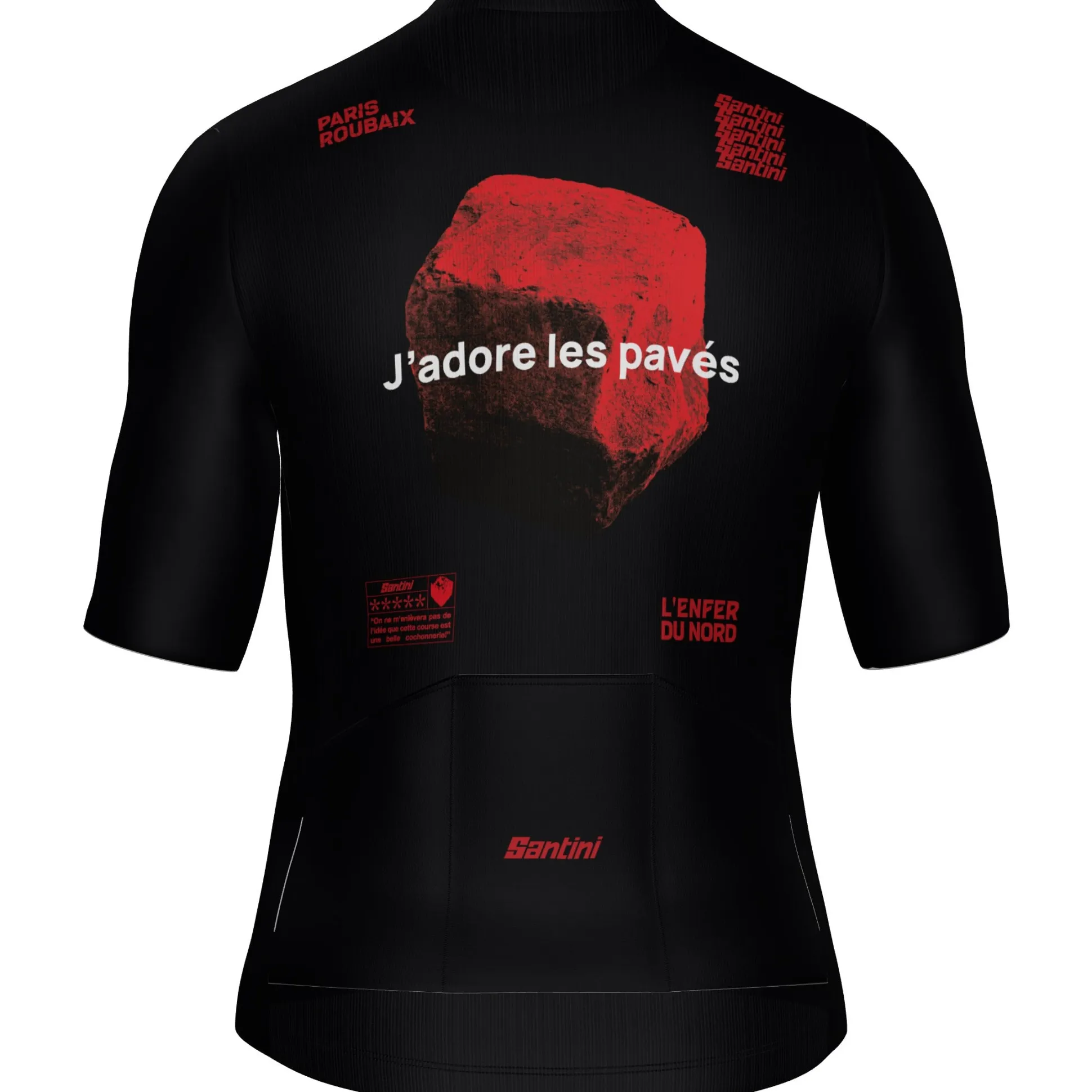 Maglia Santini Paris Roubaix Hauts-de-France 2026