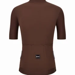 Maglia Santini Ready To Ride - Marrone