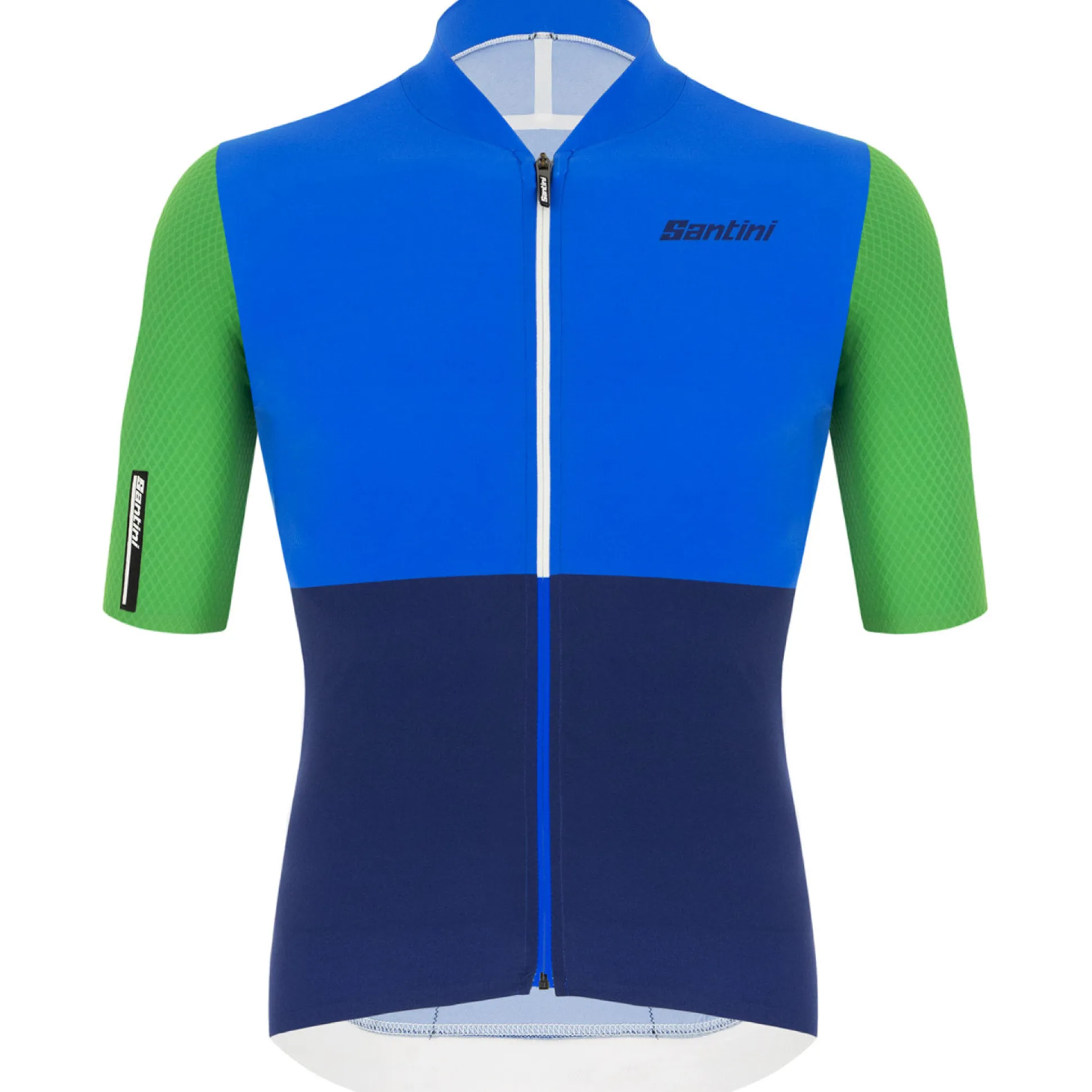 Maglia Santini Redux Istinto - Blu verde