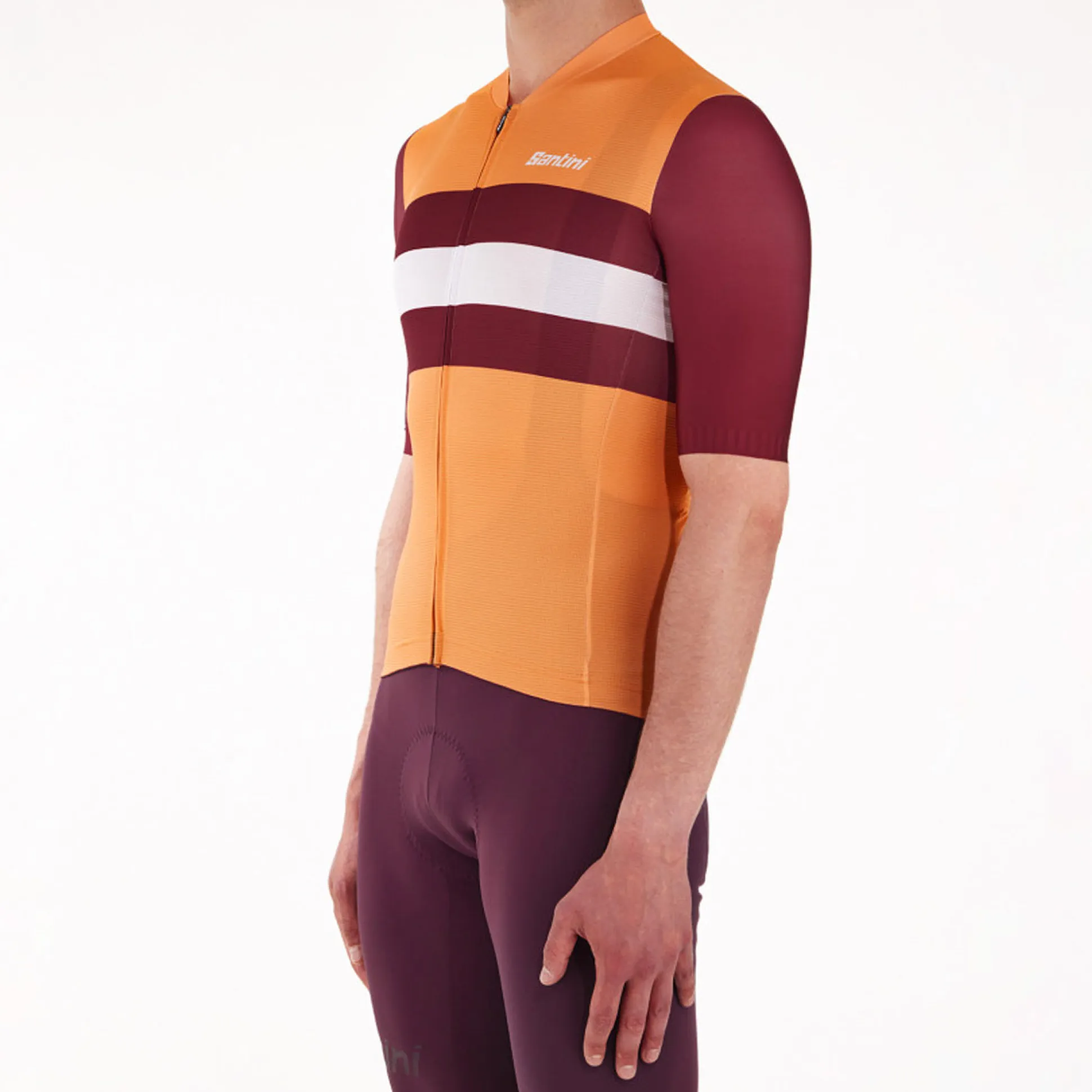 Maglia Santini Sleek Bengal - Arancio