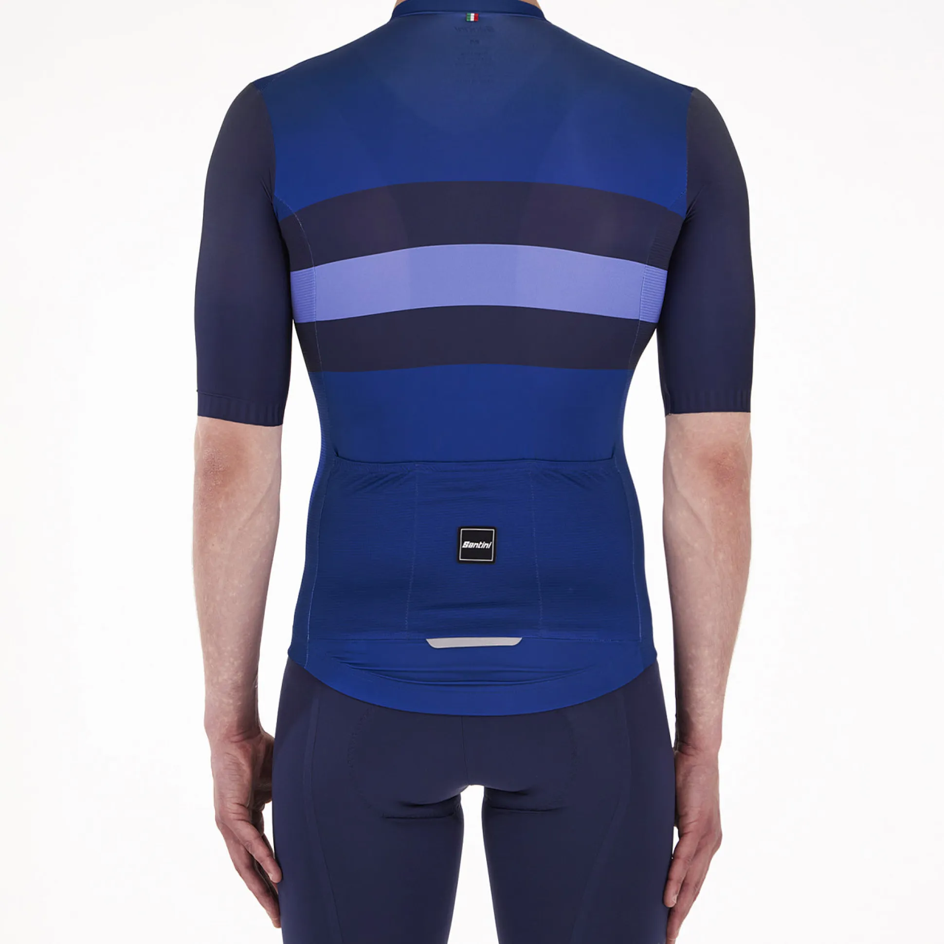 Maglia Santini Sleek Bengal - Blu scuro