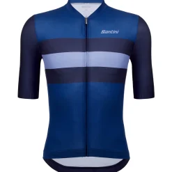 Maglia Santini Sleek Bengal - Blu scuro