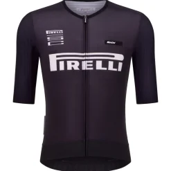 Maglia Santini x PIRELLI Fast - Nero