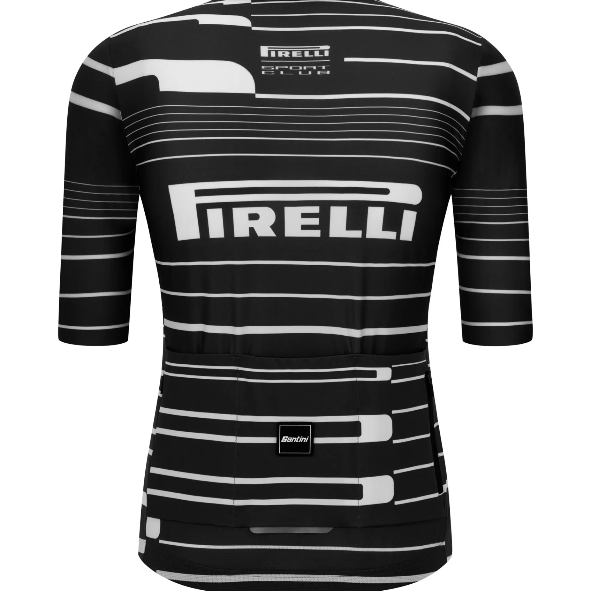 Maglia Santini x PIRELLI Sport Club - Nero