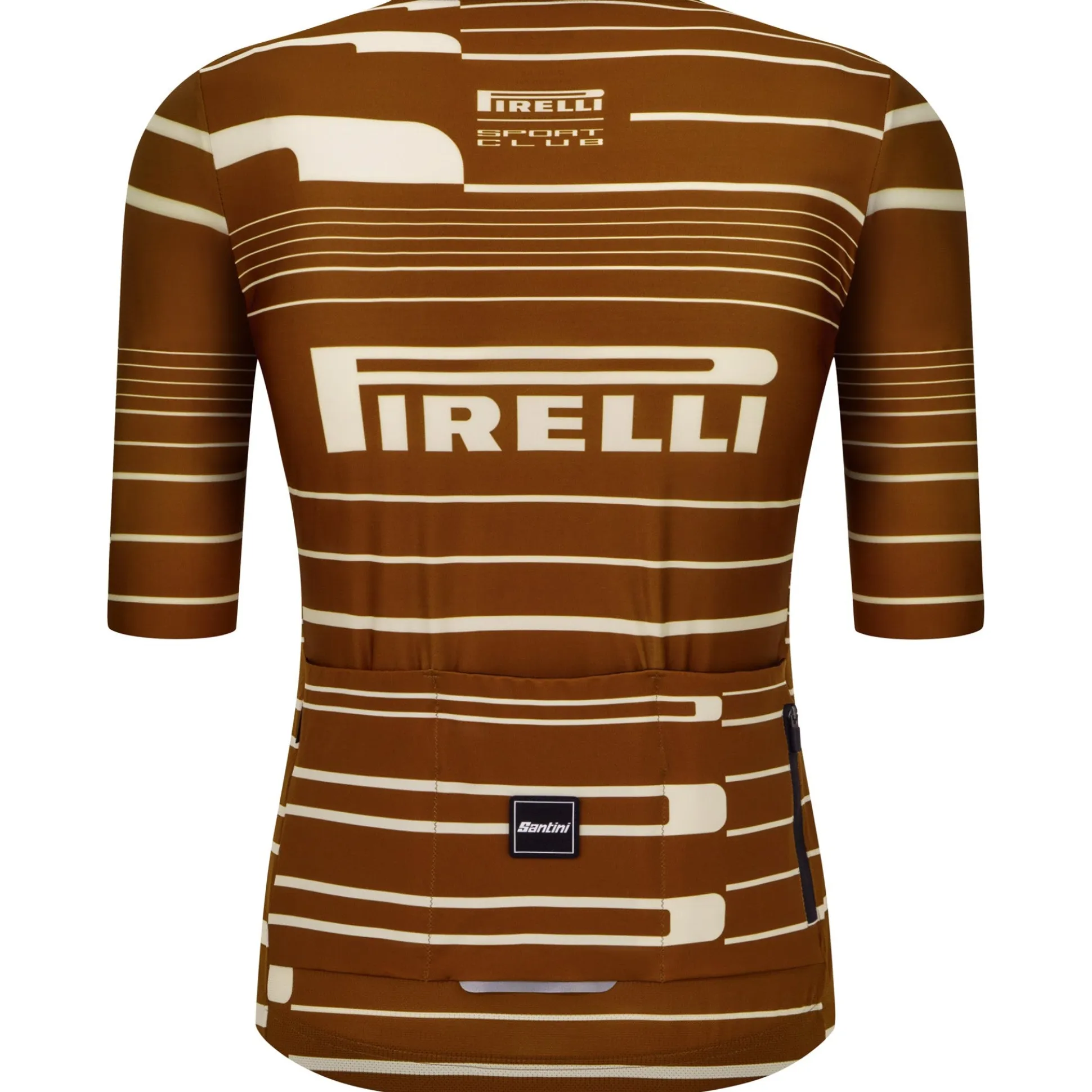 Maglia Santini x PIRELLI Sport Club - Marrone