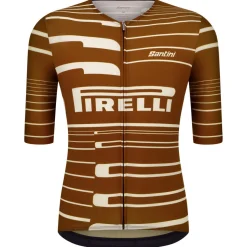 Maglia Santini x PIRELLI Sport Club - Marrone