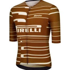 Maglia Santini x PIRELLI Sport Club - Marrone
