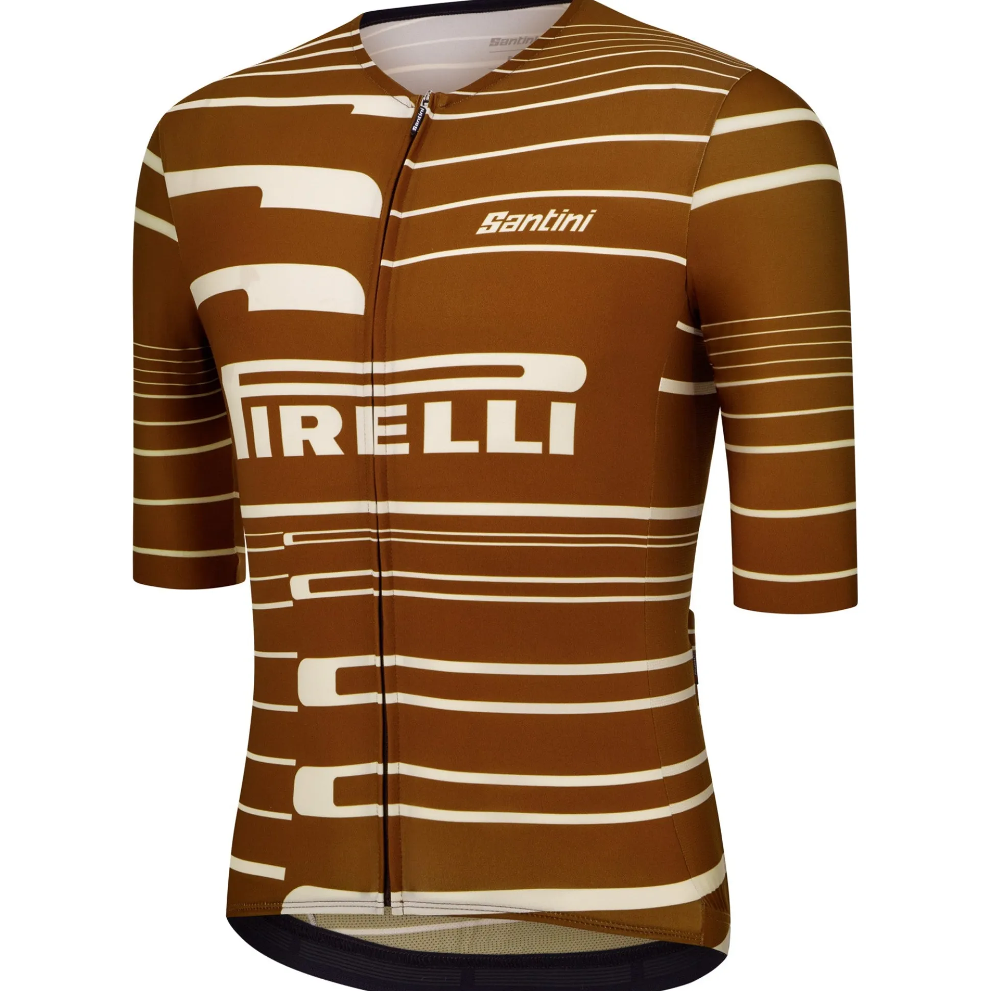 Maglia Santini x PIRELLI Sport Club - Marrone