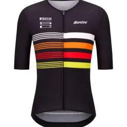 Maglia Santini x PIRELLI Tape - Nero