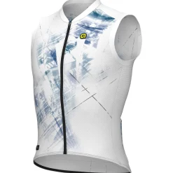 Maglia senza maniche Ale PR-E Mirror - Bianco
