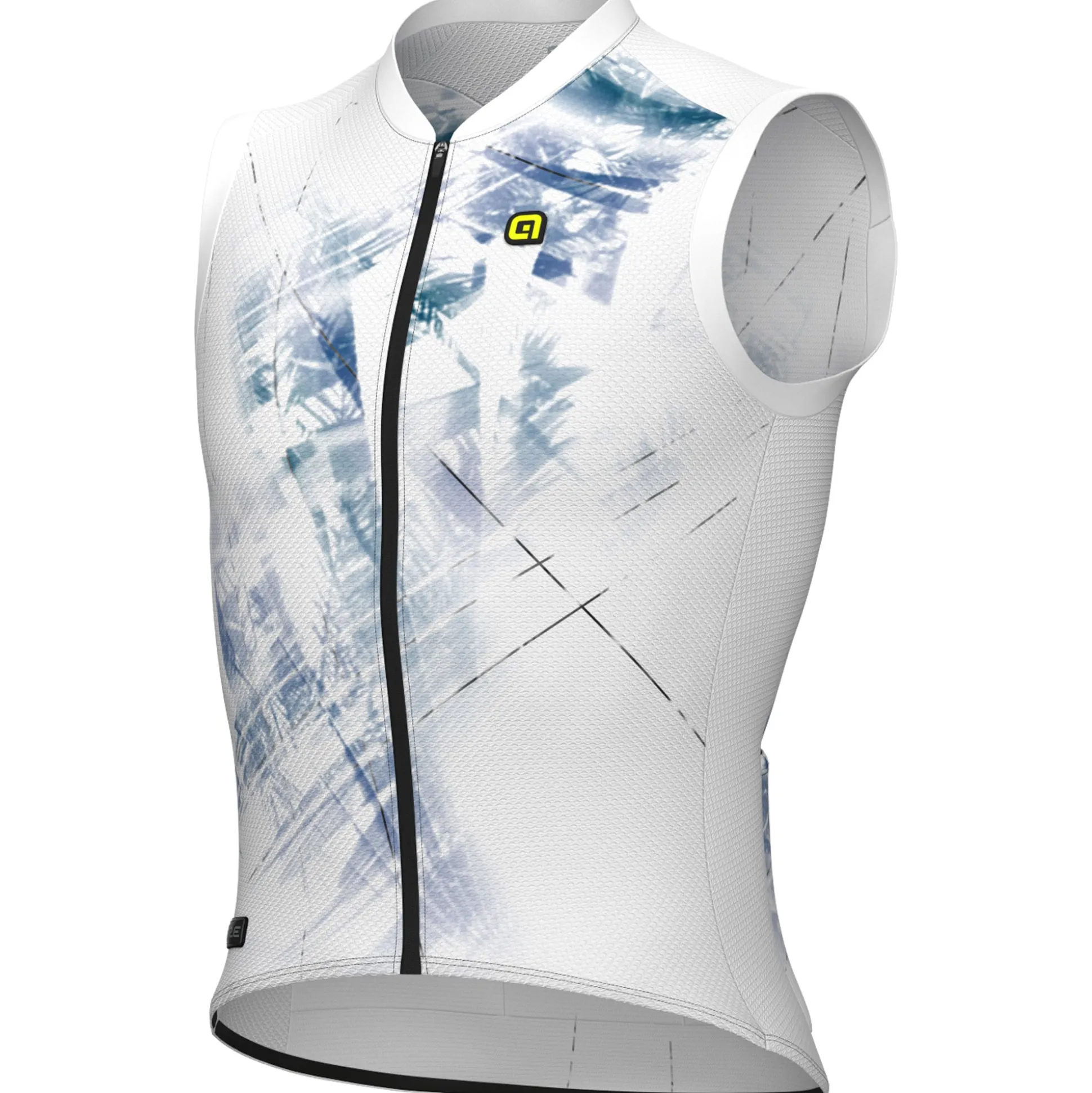 Maglia senza maniche Ale PR-E Mirror - Bianco