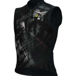 Maglia senza maniche Ale PR-E Mirror - Nero