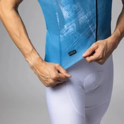 Maglia senza maniche Ale PR-E Mirror - Azzurro