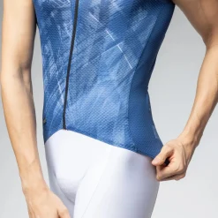Maglia senza maniche Ale PR-E Mirror - Blu